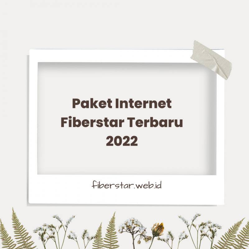 Paket Internet Fiberstar